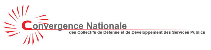 Logo Convergence Nationale des Collectifs de Défense et de Développement des Services Publics